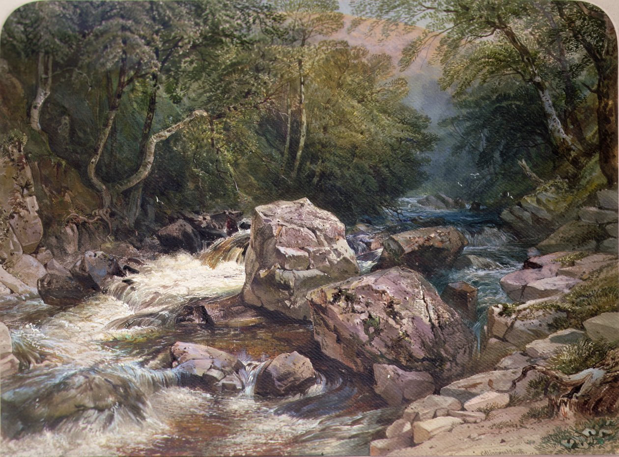 Scena górska autorstwa William Gersham Collingwood