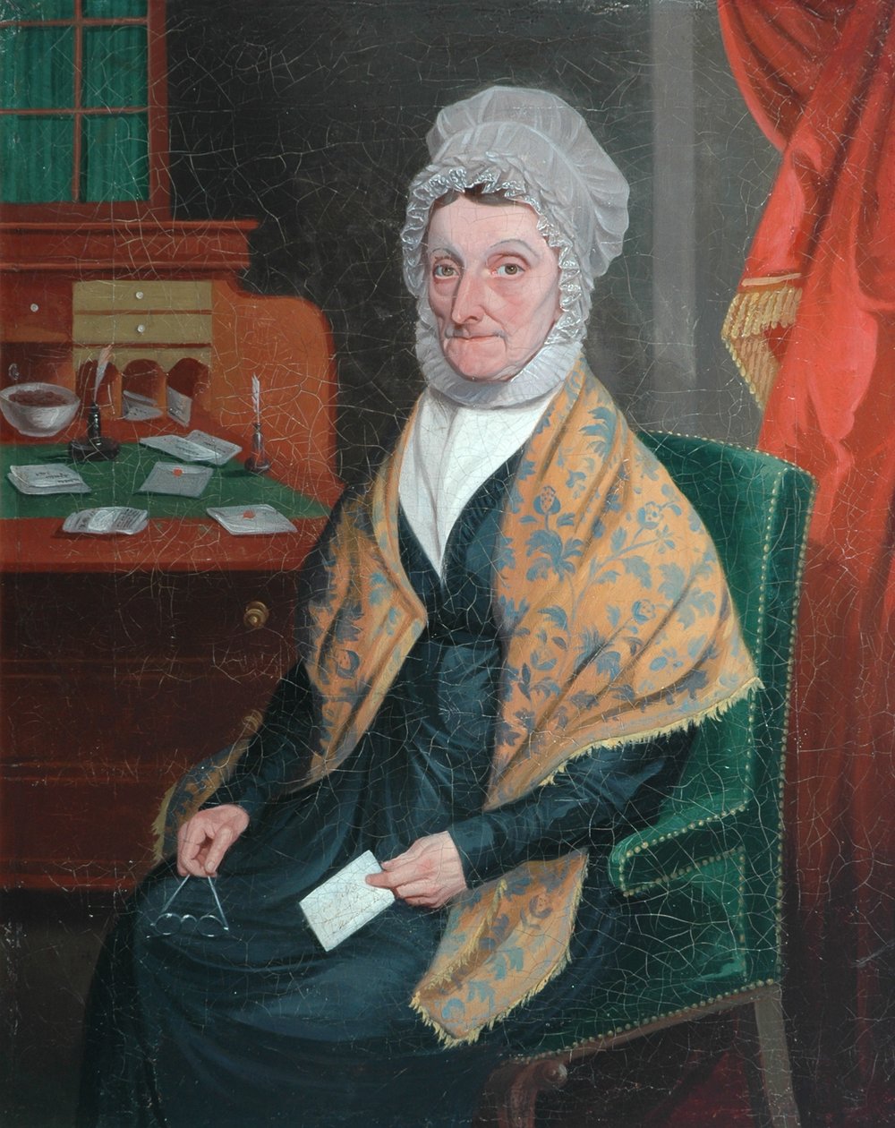 Pani Marta Cooke, ok. 1830 r. autorstwa Percy William Gibbs