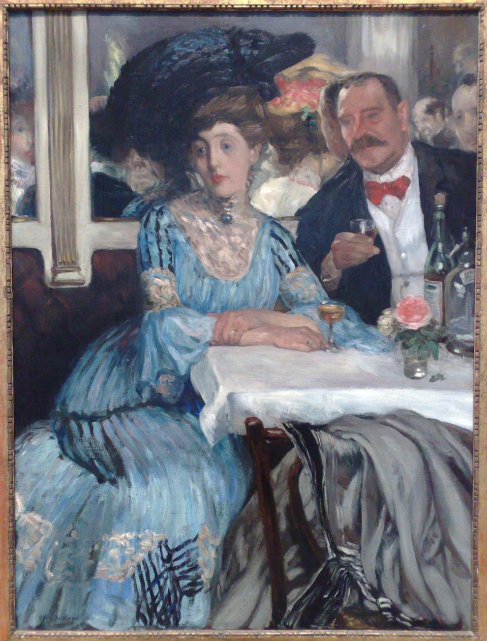 W Mouquinsn autorstwa William James Glackens