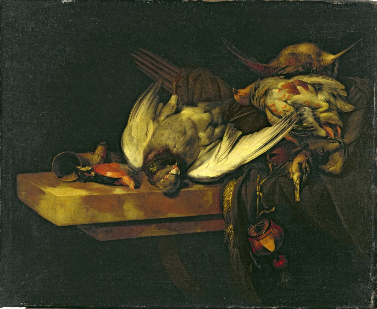 Martwa natura, 1663 autorstwa William Gowe Ferguson