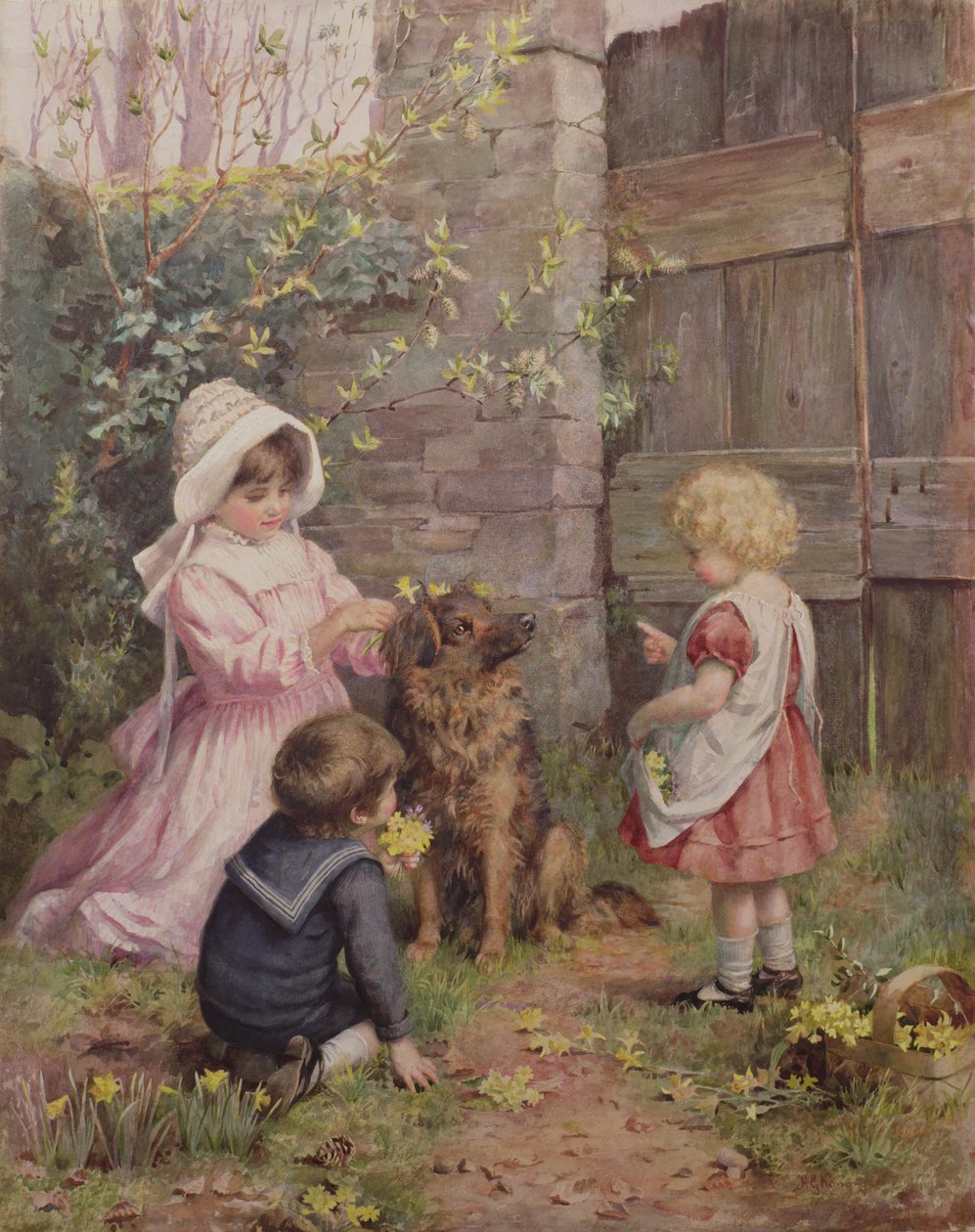 Urodziny Collie autorstwa William Gunning King