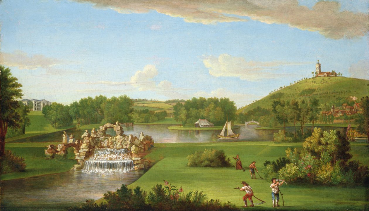 Widok na West Wycombe autorstwa William Hannan