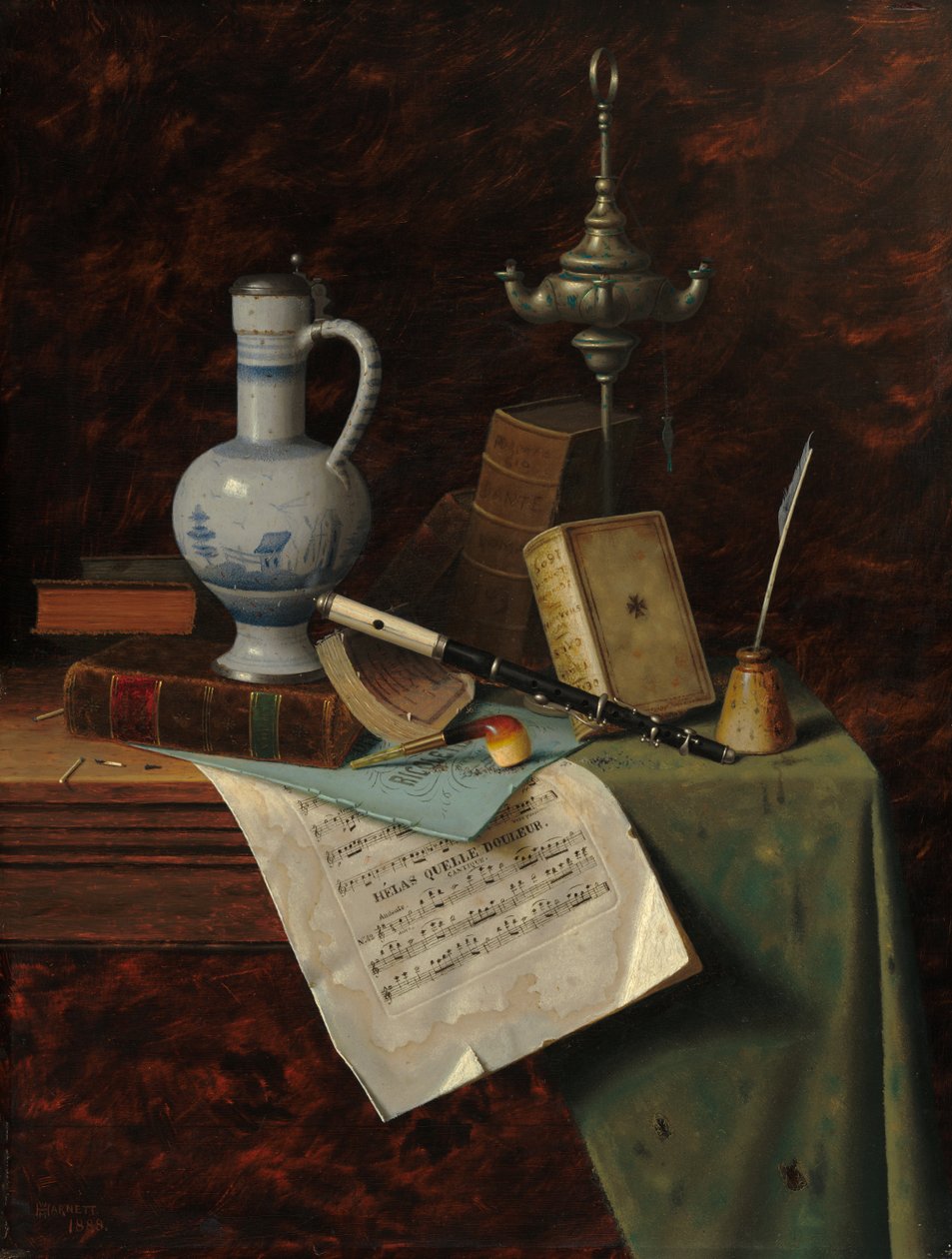 Moje klejnoty autorstwa William Michael Harnett