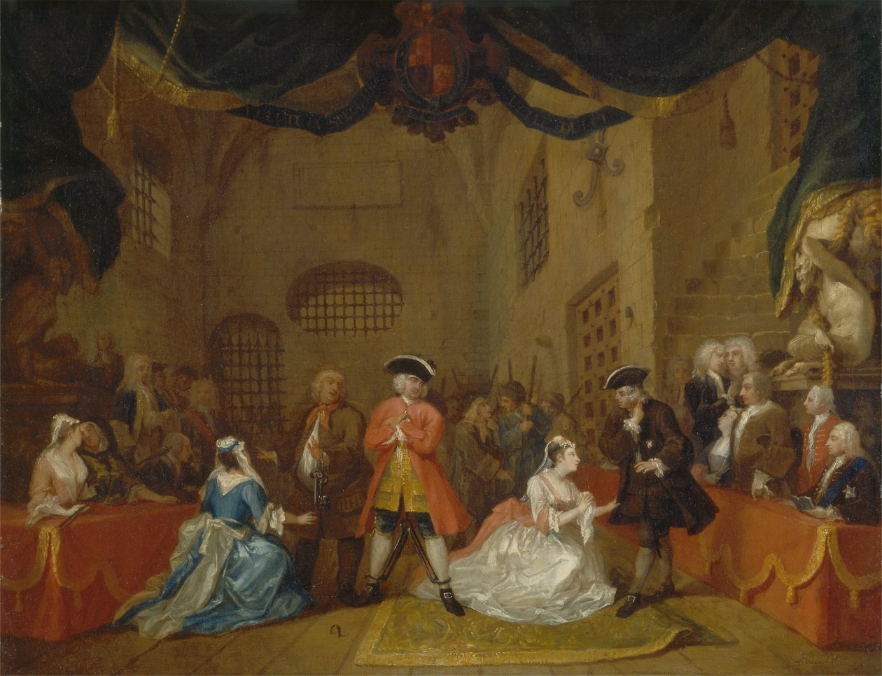 Opera żebraków autorstwa William Hogarth