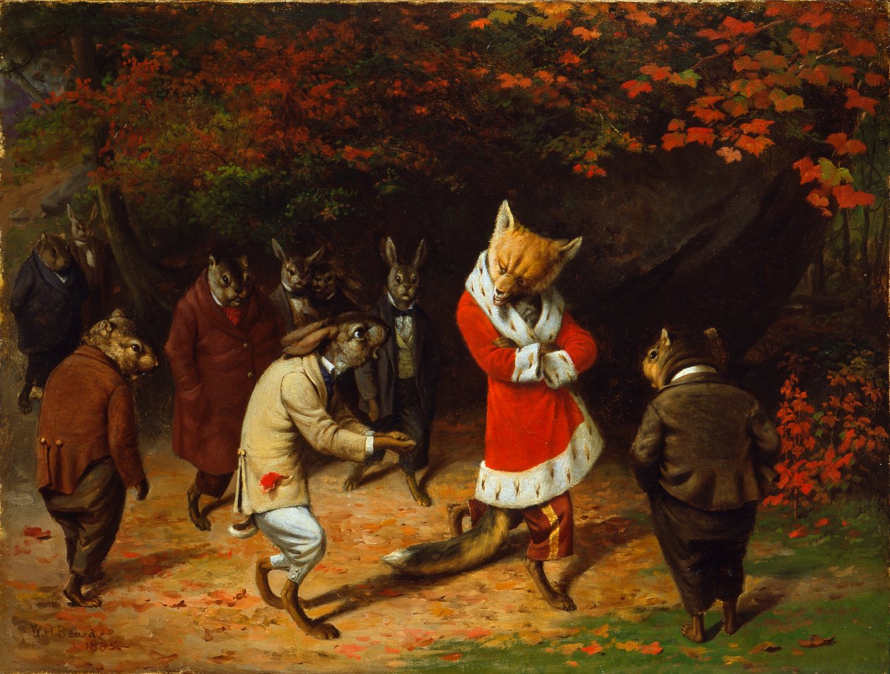 Jego Wysokość Otrzymuje autorstwa William Holbrook Beard