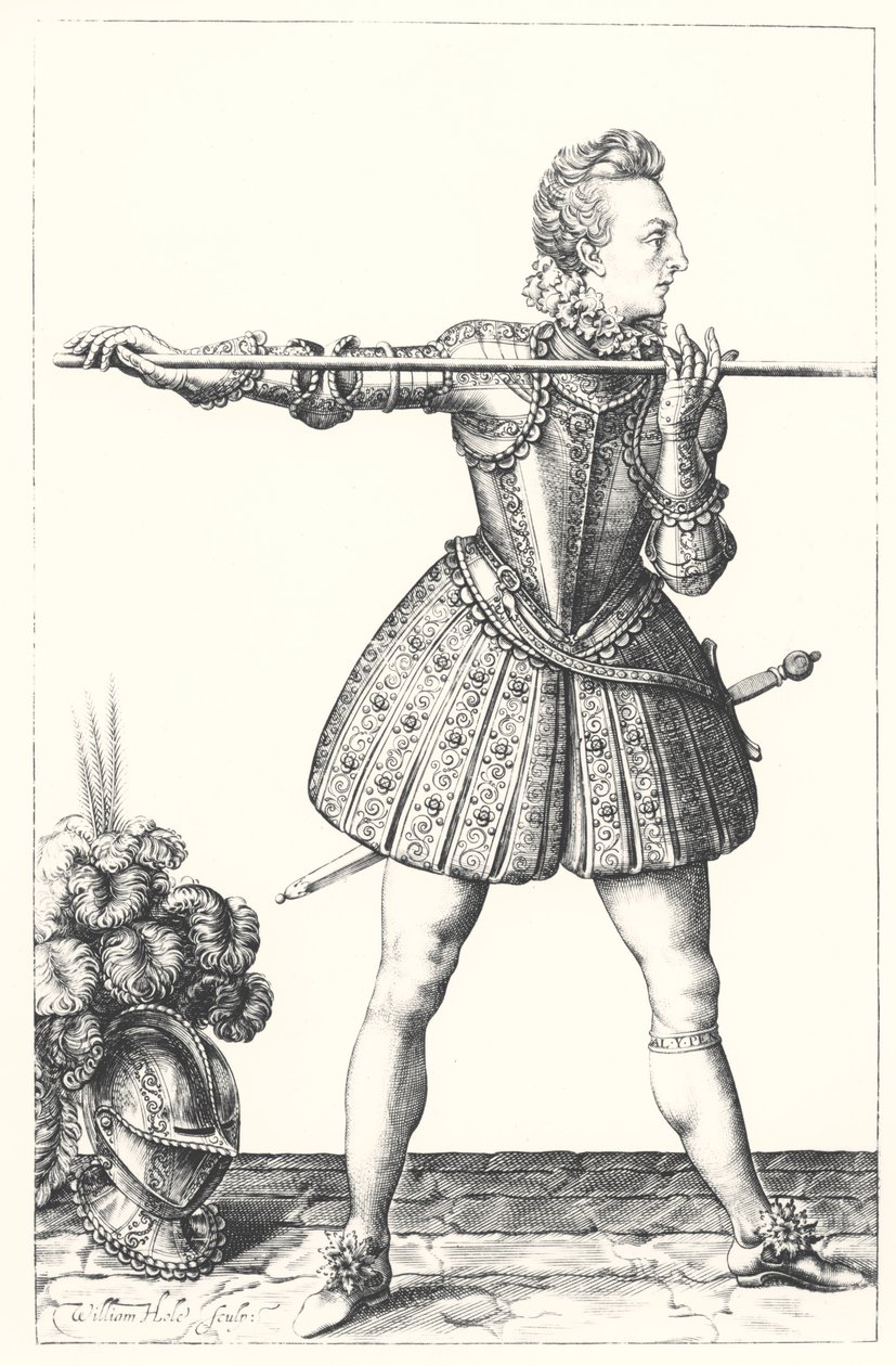 Henryk, książę Walii, 1612 r autorstwa William Hole