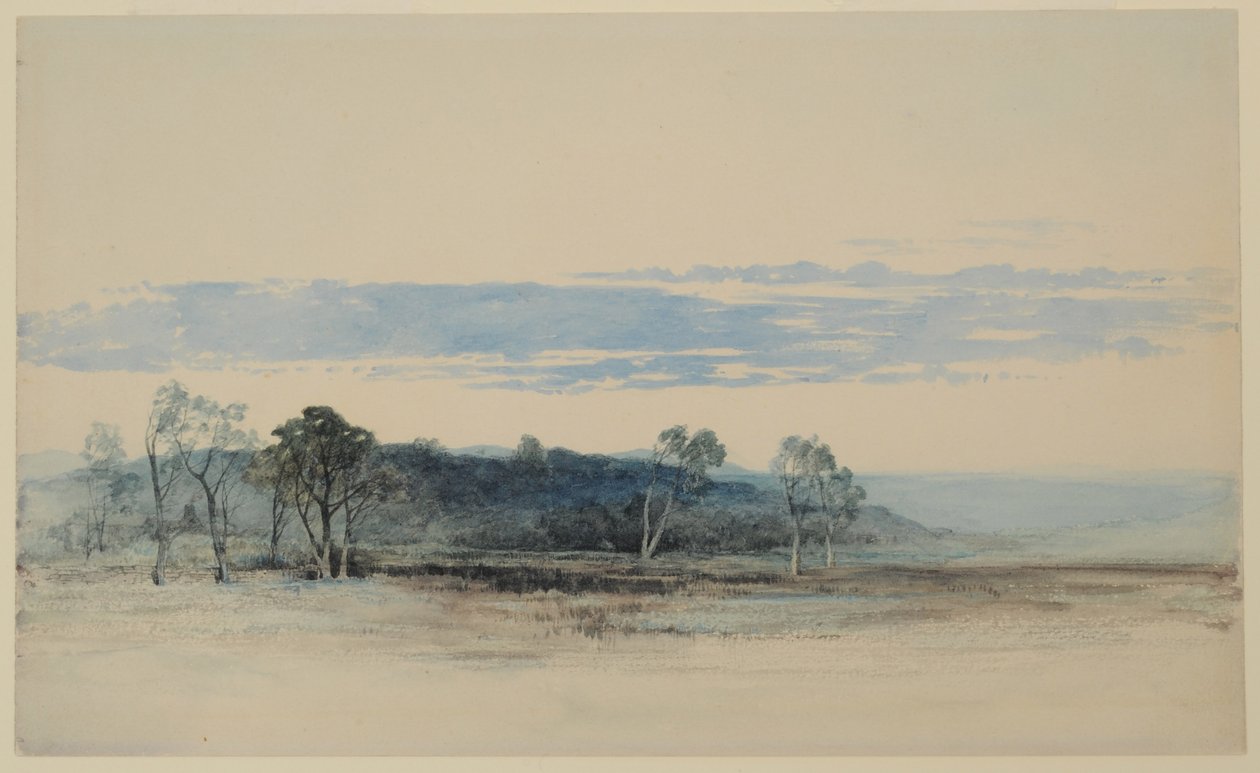Cumrew, East Fellside, 1840-58 (wc na papierze) autorstwa William James Blacklock