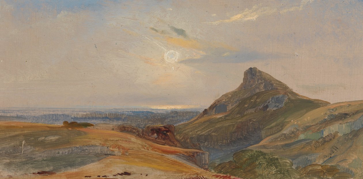 Cleve Toot, niedaleko Bristolu autorstwa William James Muller