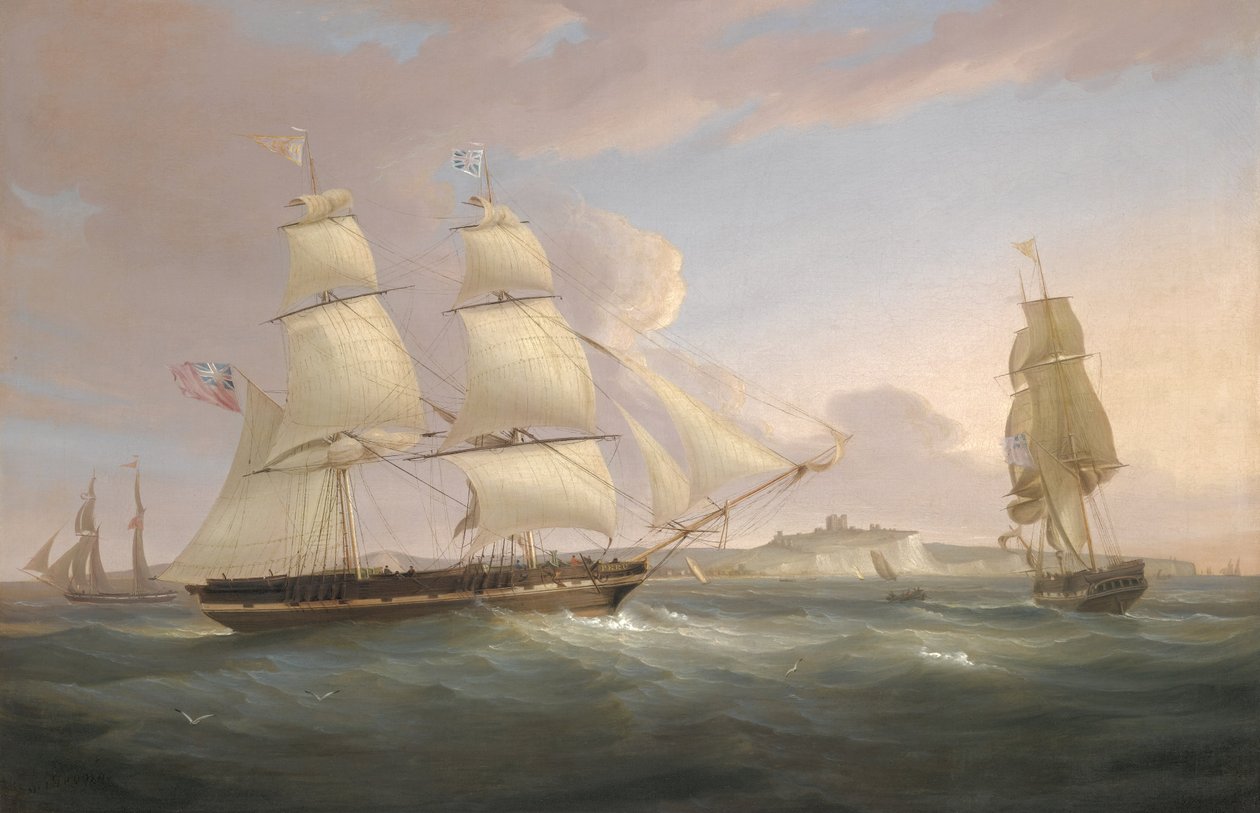 Kupiec Snow Peru z Dover autorstwa William John Huggins