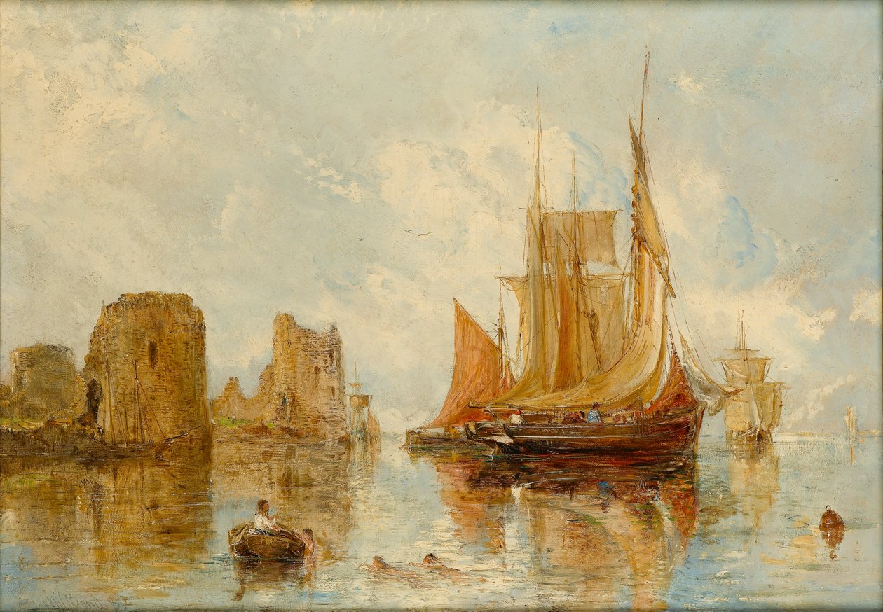 Zamek Flint, 1887 autorstwa William Joseph J.C. Bond
