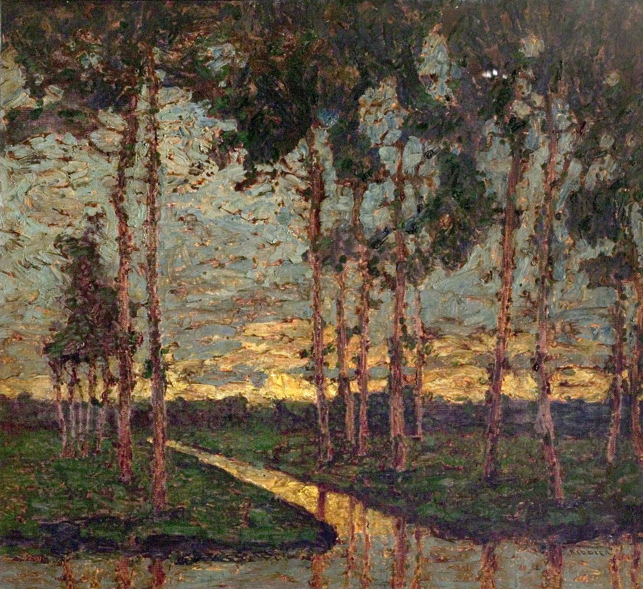 Wał, 1921 autorstwa William Kiddier