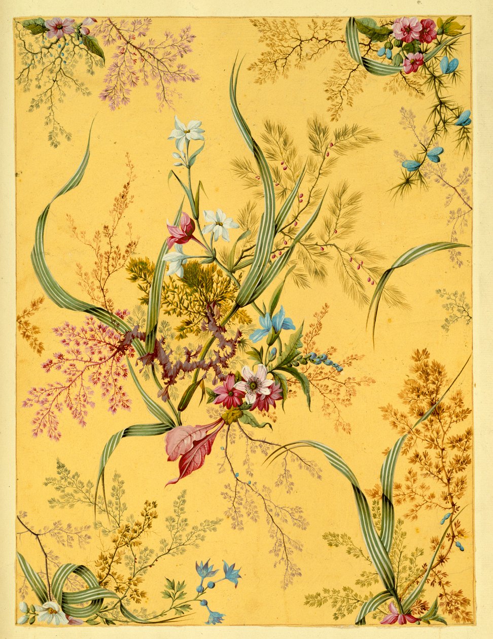 Wyklejka marmurowa (papierowa) autorstwa William Kilburn