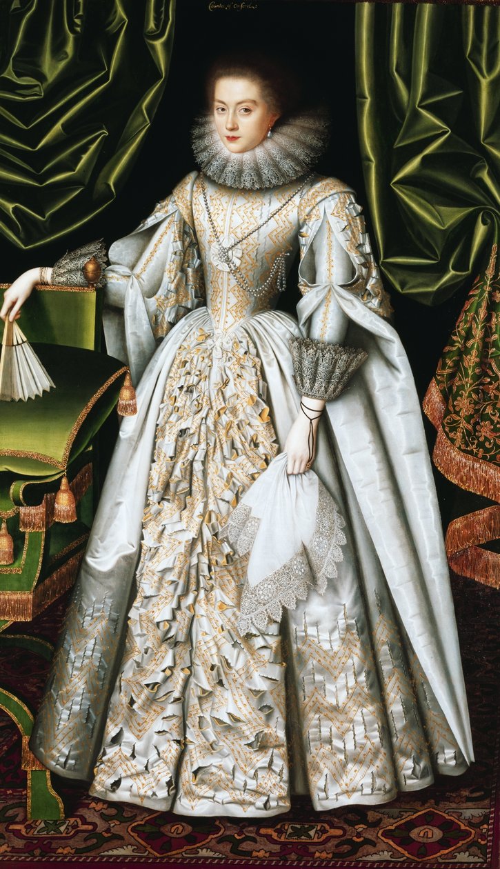 Portret Diany Cecil autorstwa William Larkin