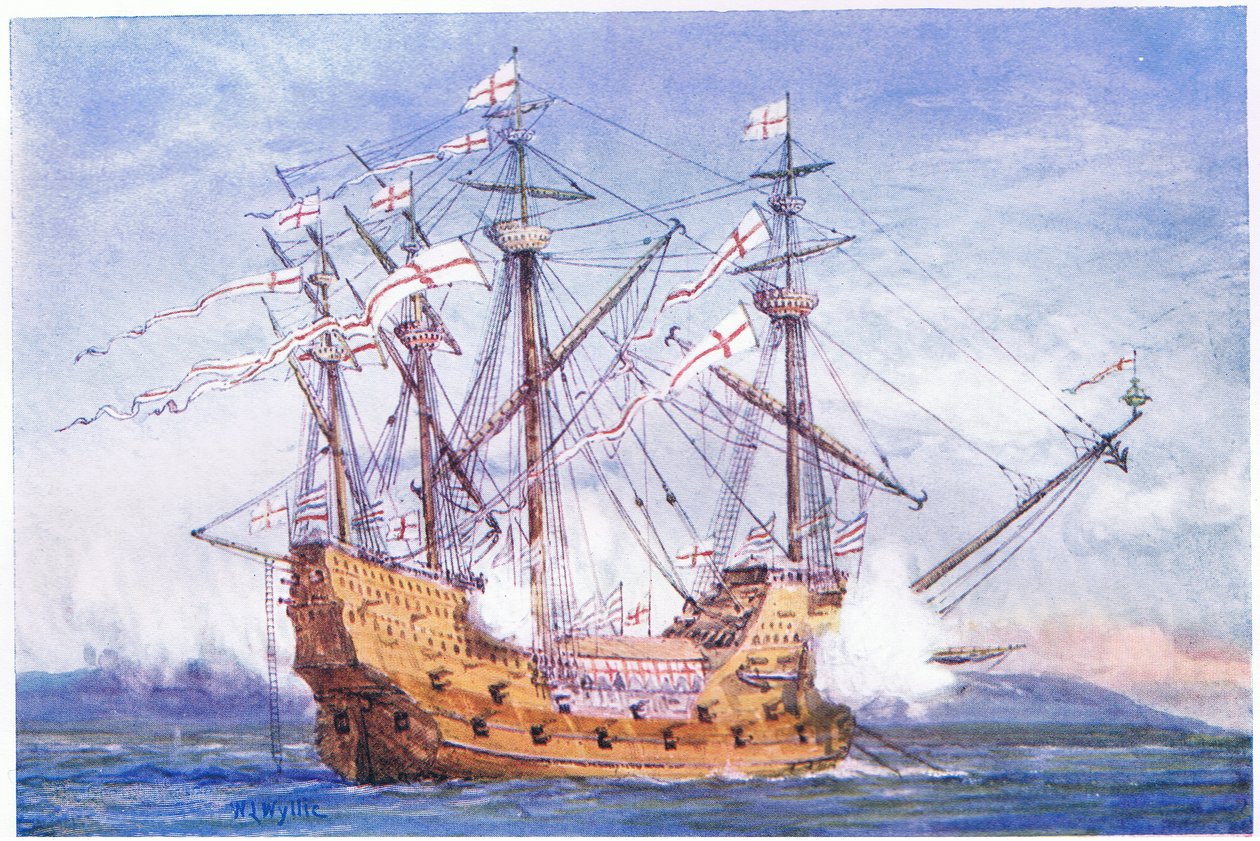 „Łaska Boża” 1515, 1915 autorstwa William Lionel Wyllie