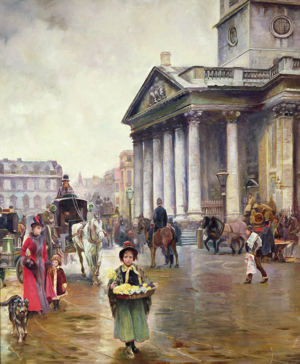 St Martin-in-the-Fields autorstwa William Logsdail