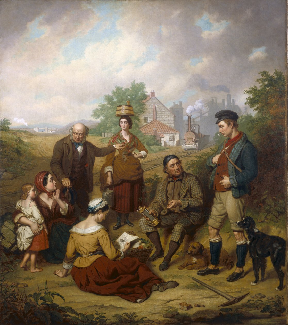 Miejsce urodzenia lokomotywy, 1861 autorstwa William Lucas