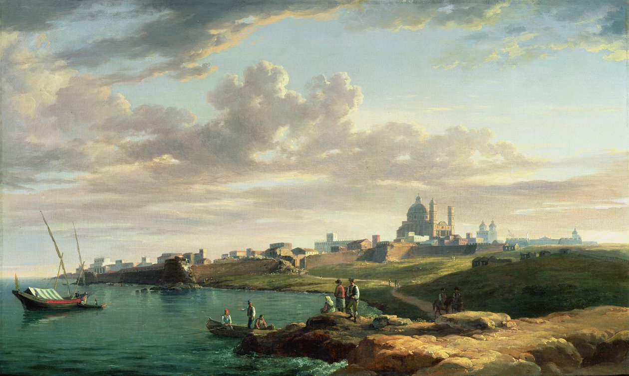 Widok na Montevideo autorstwa William Marlow