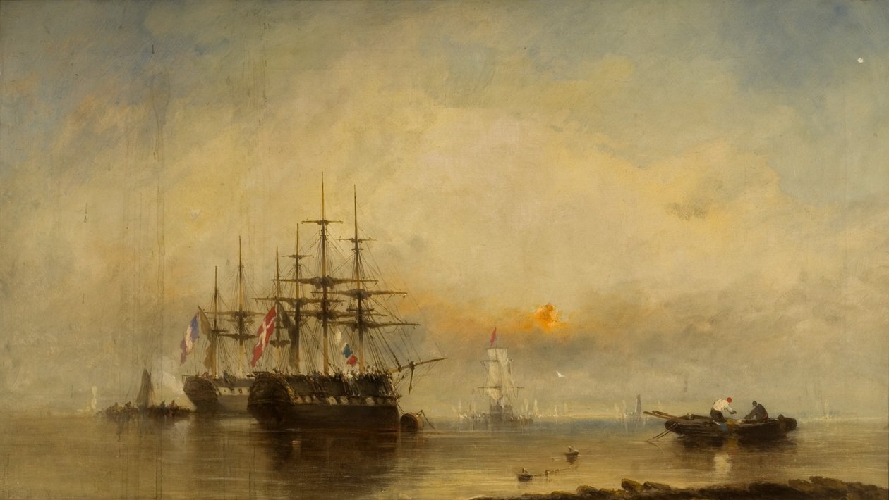 Wieczór na Medway autorstwa William McAlpine