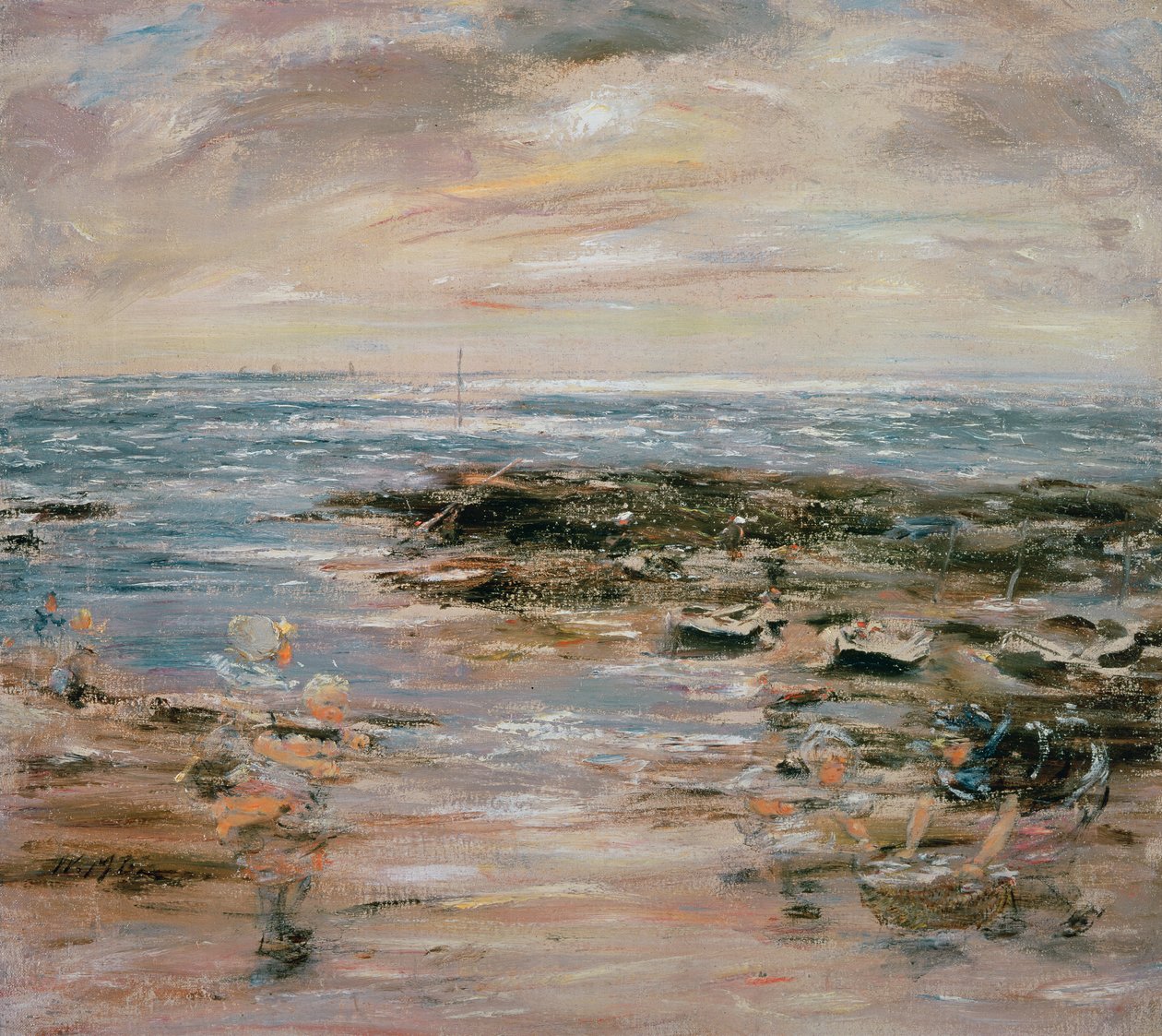 Port Seton, Szkocja autorstwa William McTaggart