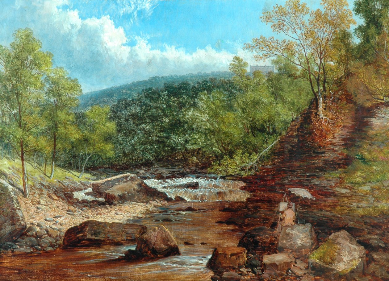 Posforth Ghyll, Bolton Woods autorstwa William Mellor