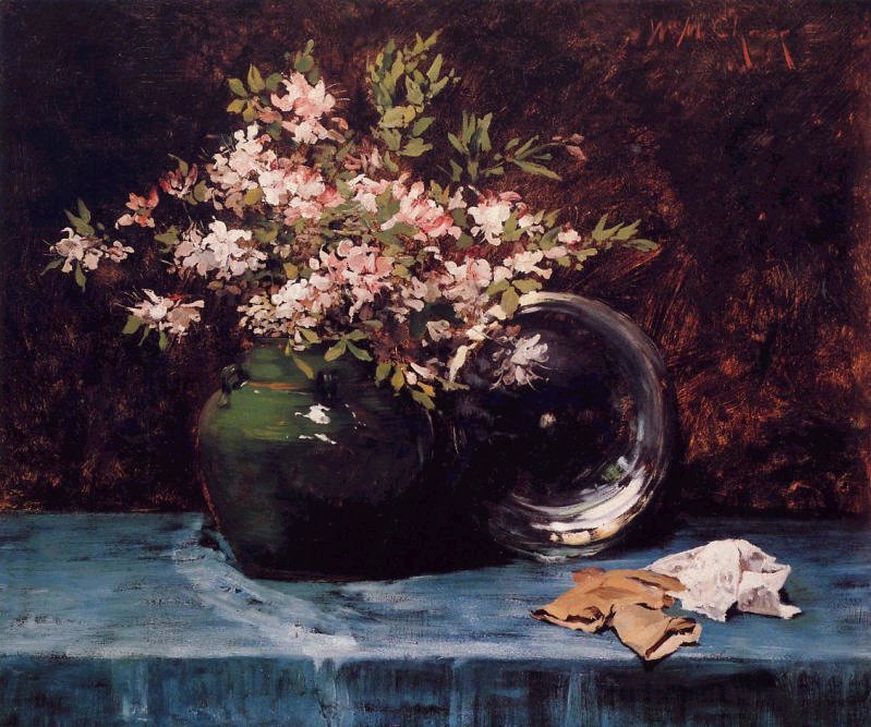 Azalia autorstwa William Merritt Chase