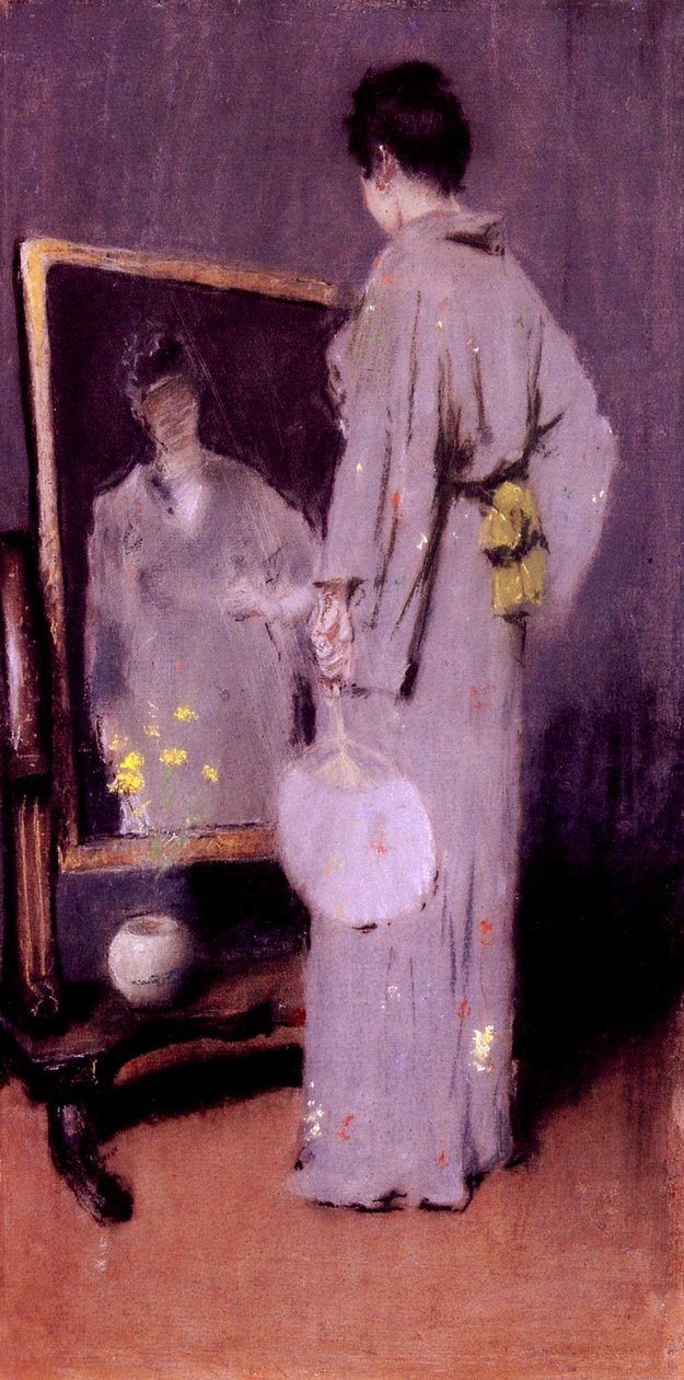 Robienie jej toalety autorstwa William Merritt Chase