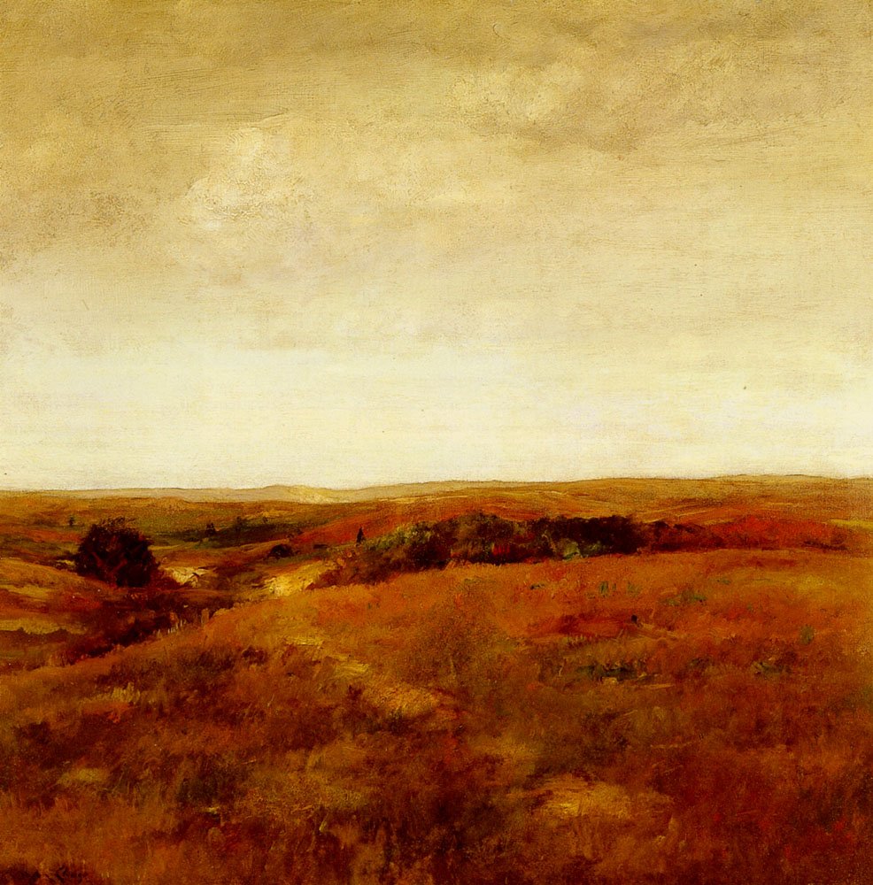 Październik autorstwa William Merritt Chase