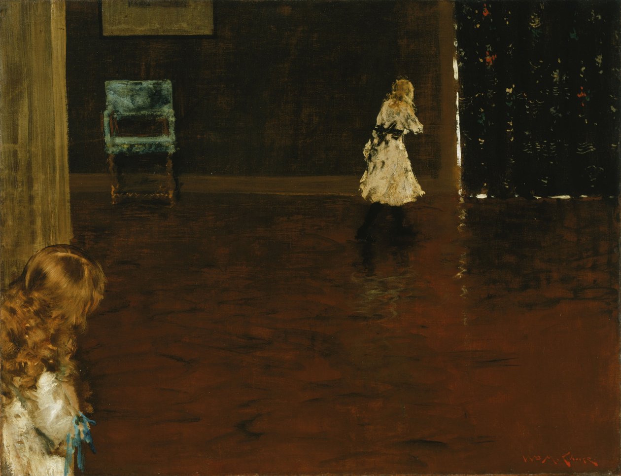 Zabawa w chowanego autorstwa William Merritt Chase
