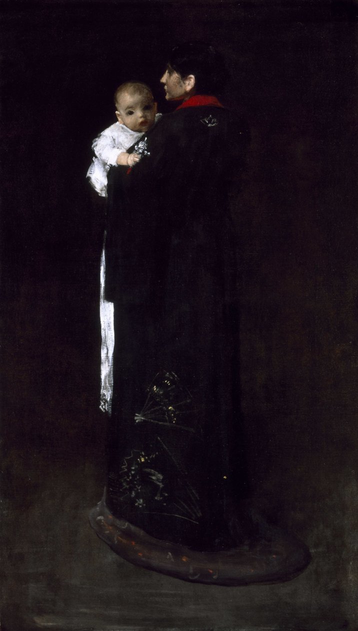 Matka i dziecko autorstwa William Merritt Chase