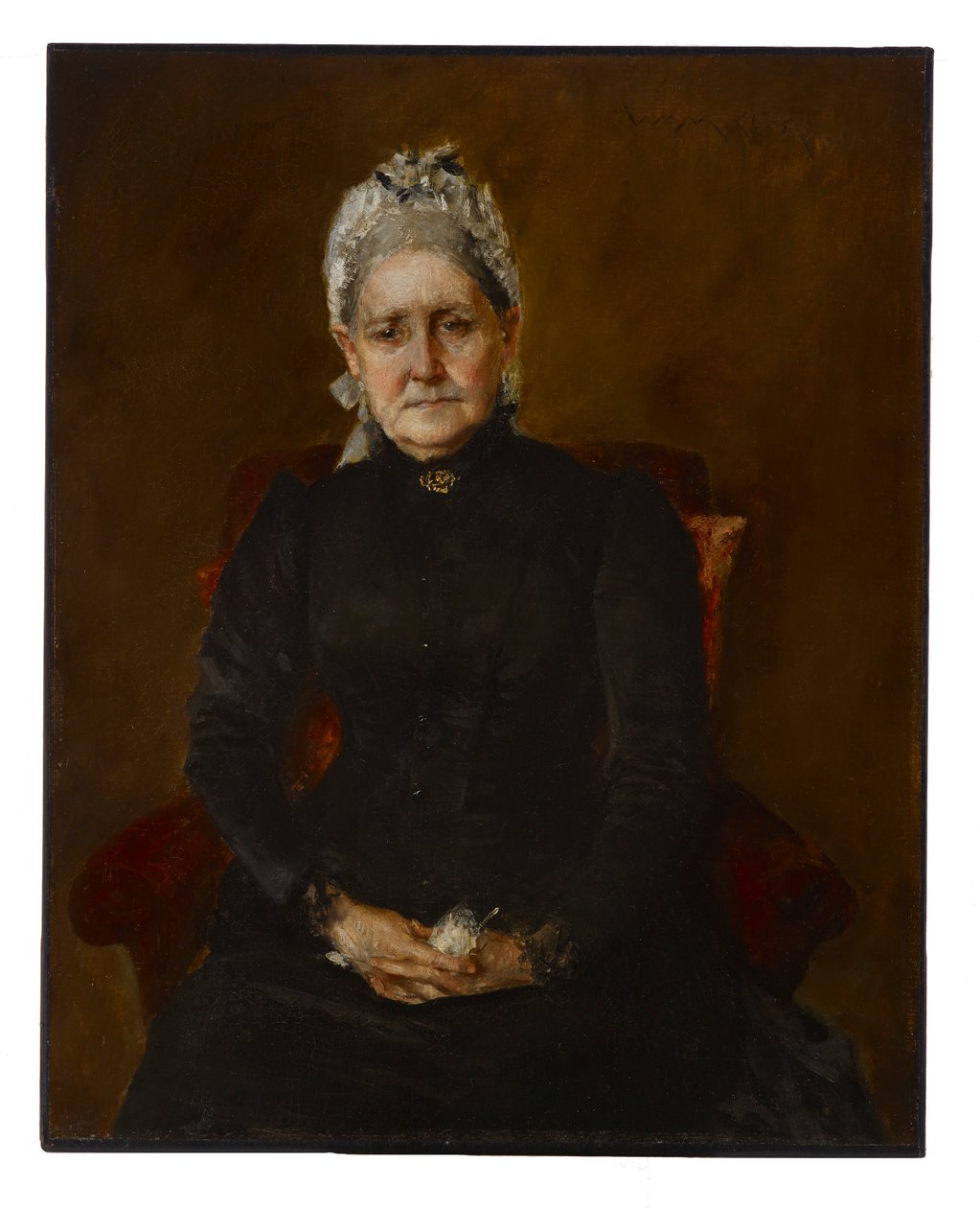Portret mojej matki (Sarah Swaim Chase) autorstwa William Merritt Chase
