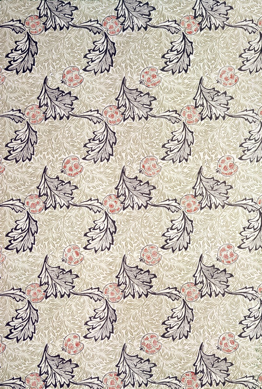 Wzór tapety „Apple” (bawełna drukowana) autorstwa William Morris