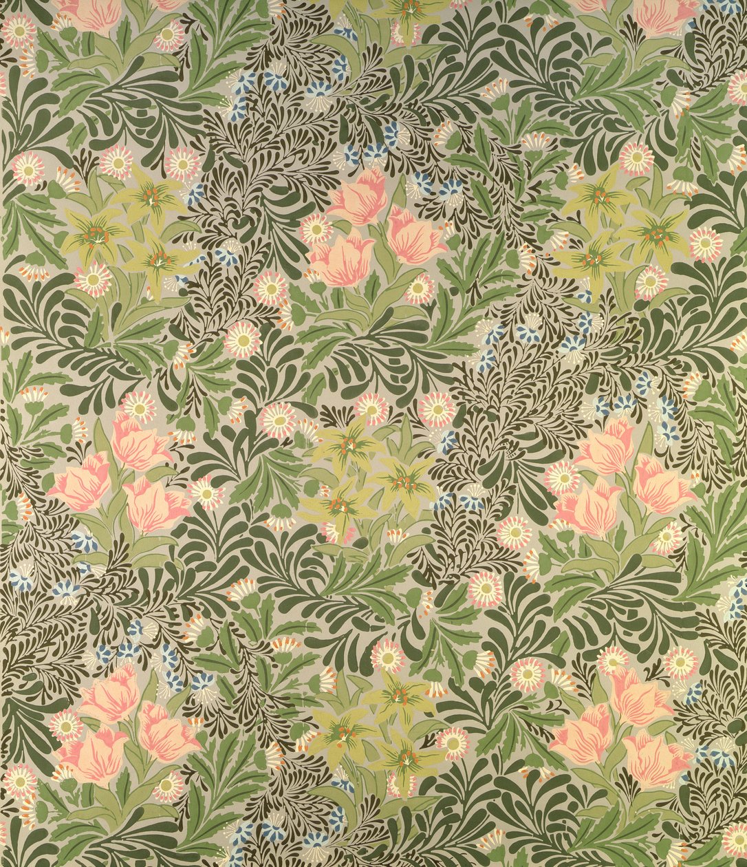 Konstrukcja „Altana” (tekstylna) autorstwa William Morris