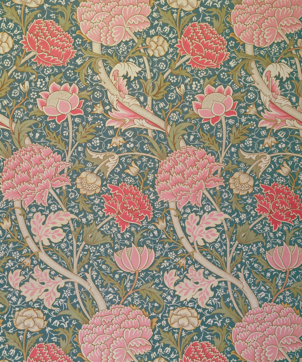 Cray", 1884 (bawełna drukowana) autorstwa William Morris