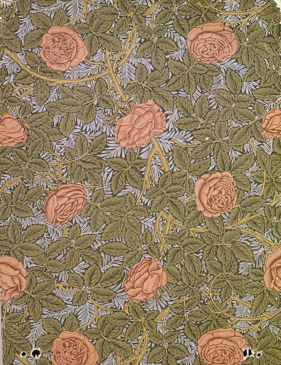 Projekt tapety „Róża - 93” autorstwa William Morris