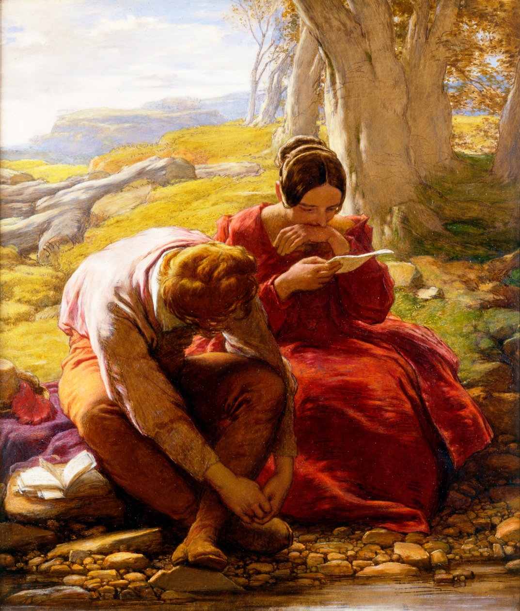 Sonet, ok.1839 autorstwa William Mulready