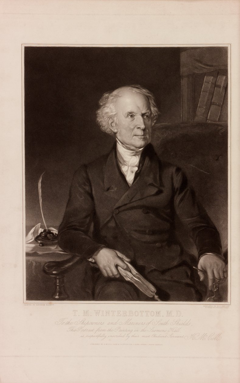 Thomas Masterman Winterbottom autorstwa William Overend Geller