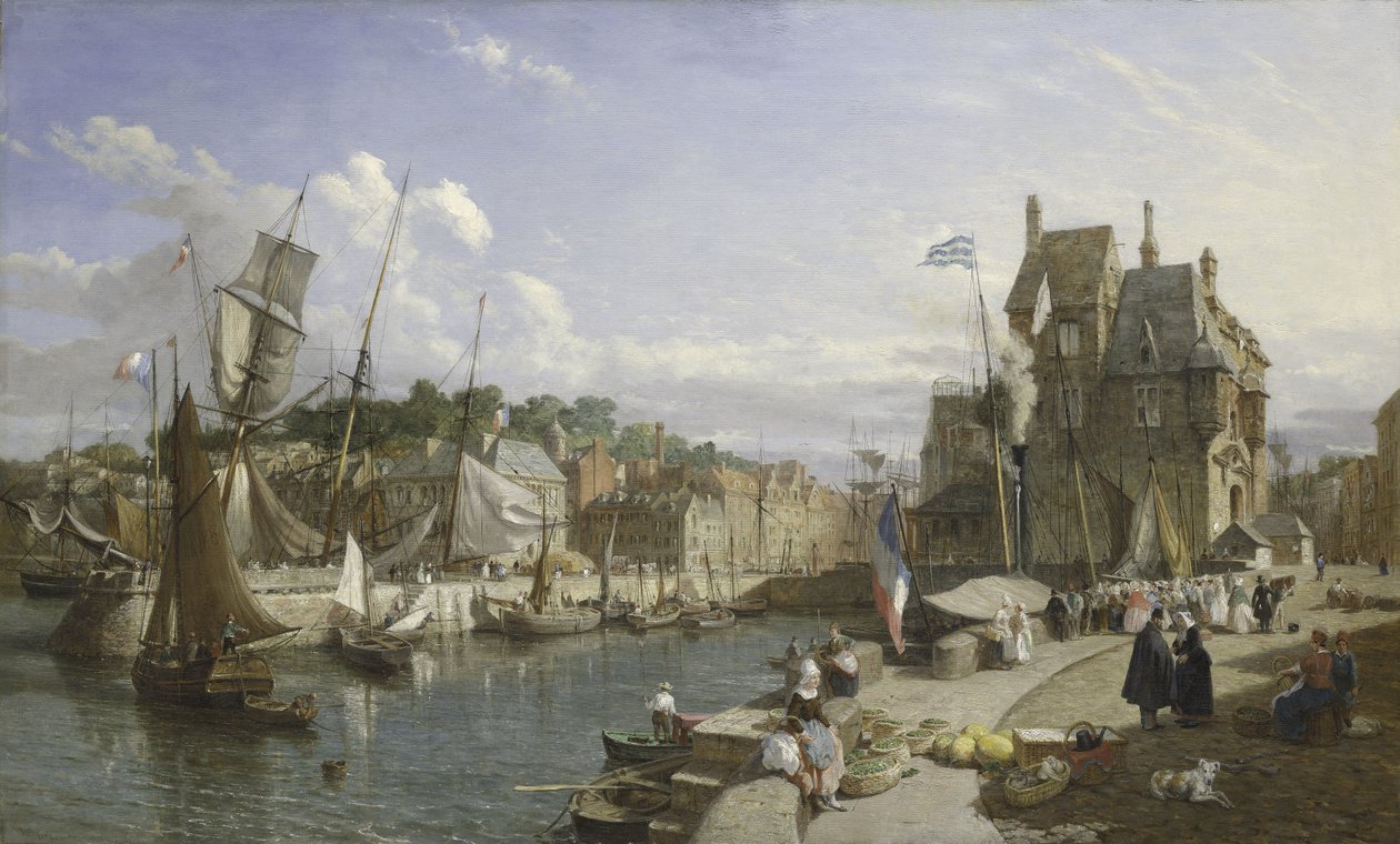 Honfleur autorstwa William Parrott
