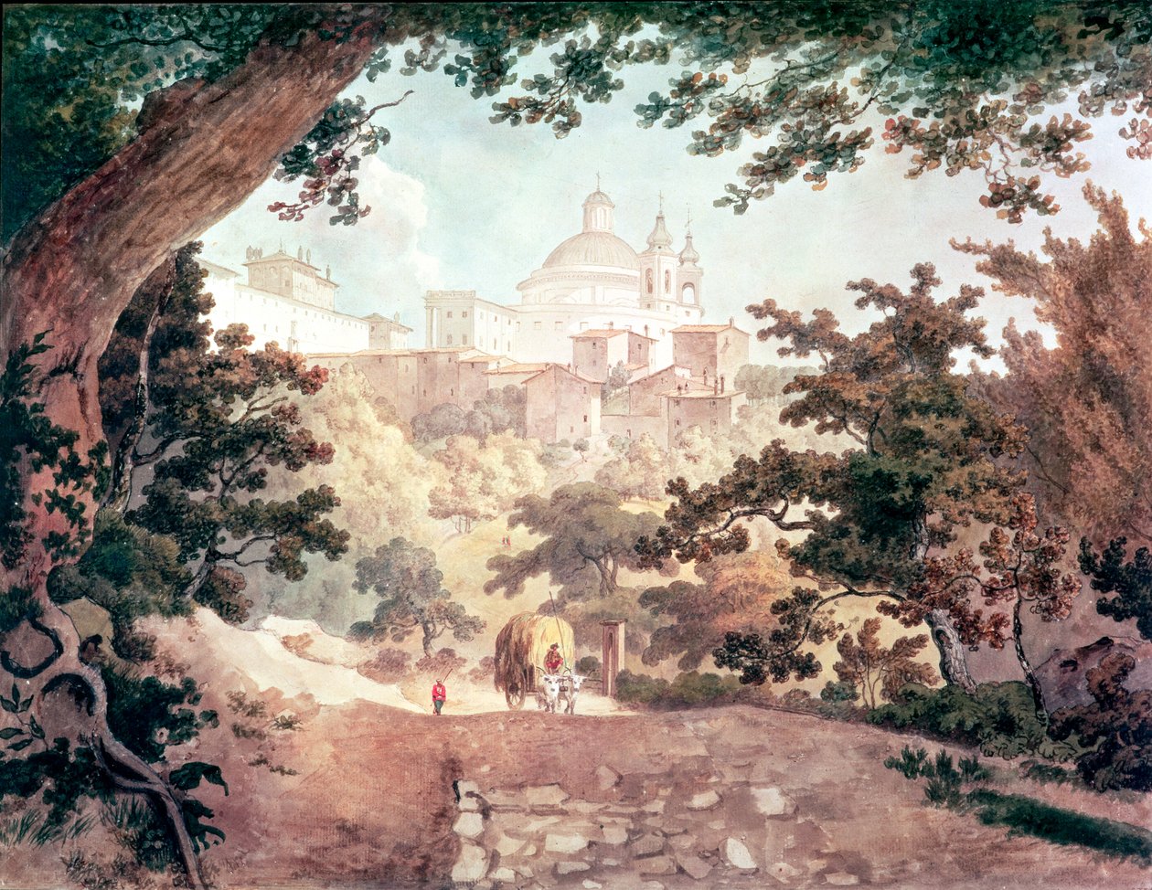 Arricia (modrzew) autorstwa William Pars