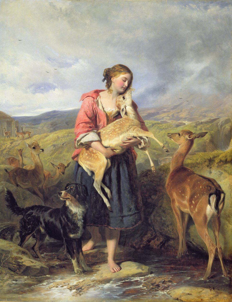 Jelonek, 1860 autorstwa William Powell Frith
