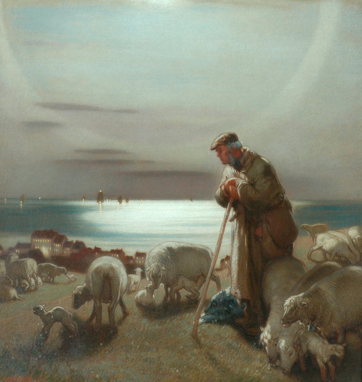 Pasterz autorstwa William Shackleton