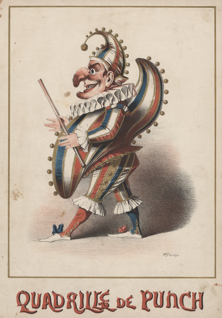 Quadrille de Punch, 1850 (chromolit) autorstwa William Sharp