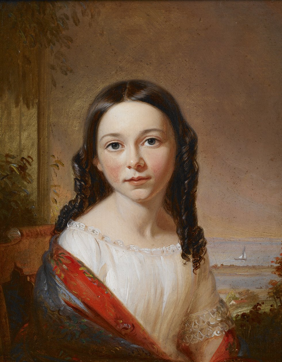 Portret Marii Seabury, 1846 autorstwa William Sidney Mount