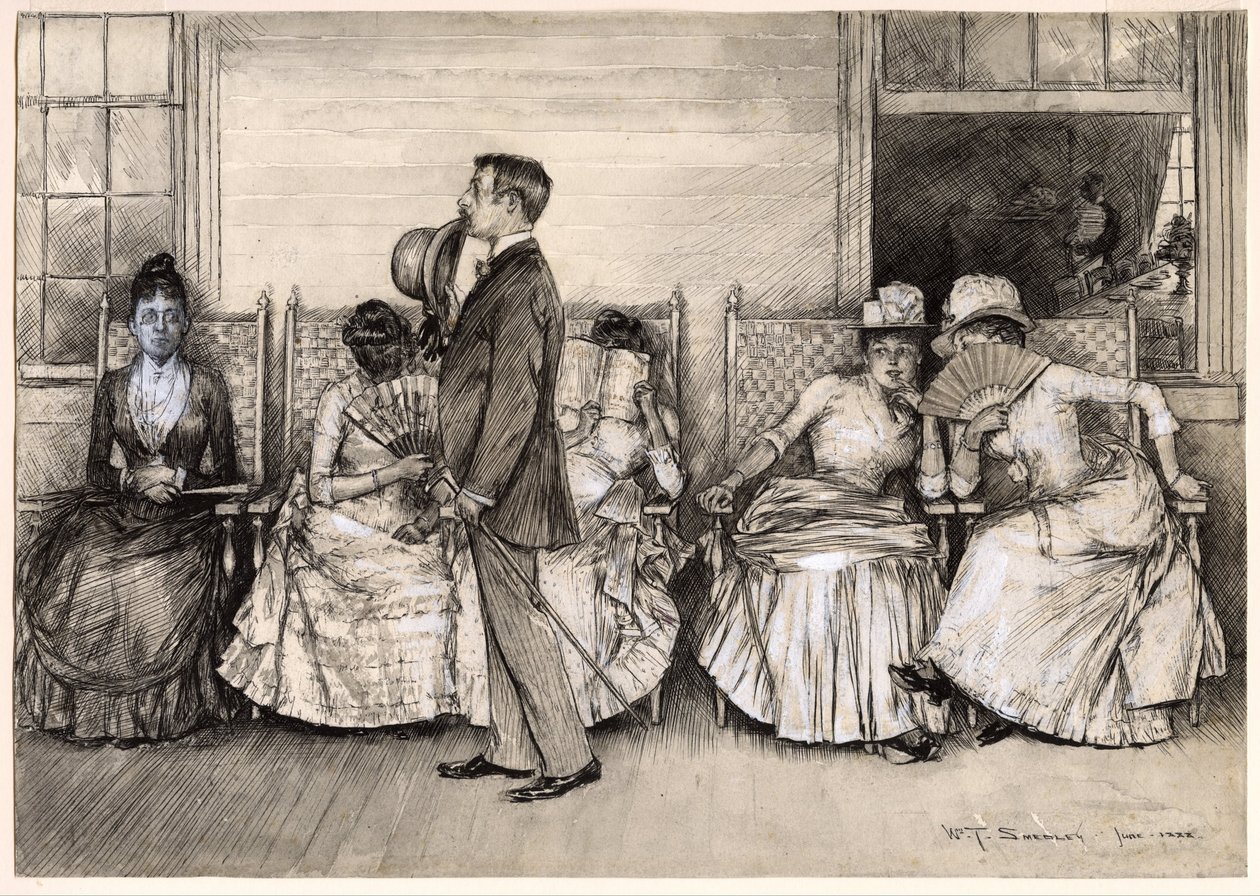 Późny przyjazd autorstwa William Thomas Smedley