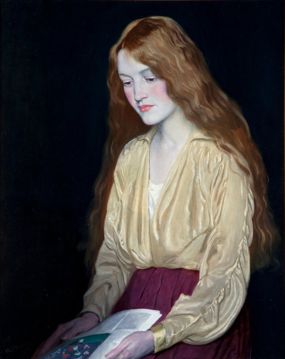 Cynthia, 1917 autorstwa William Strang