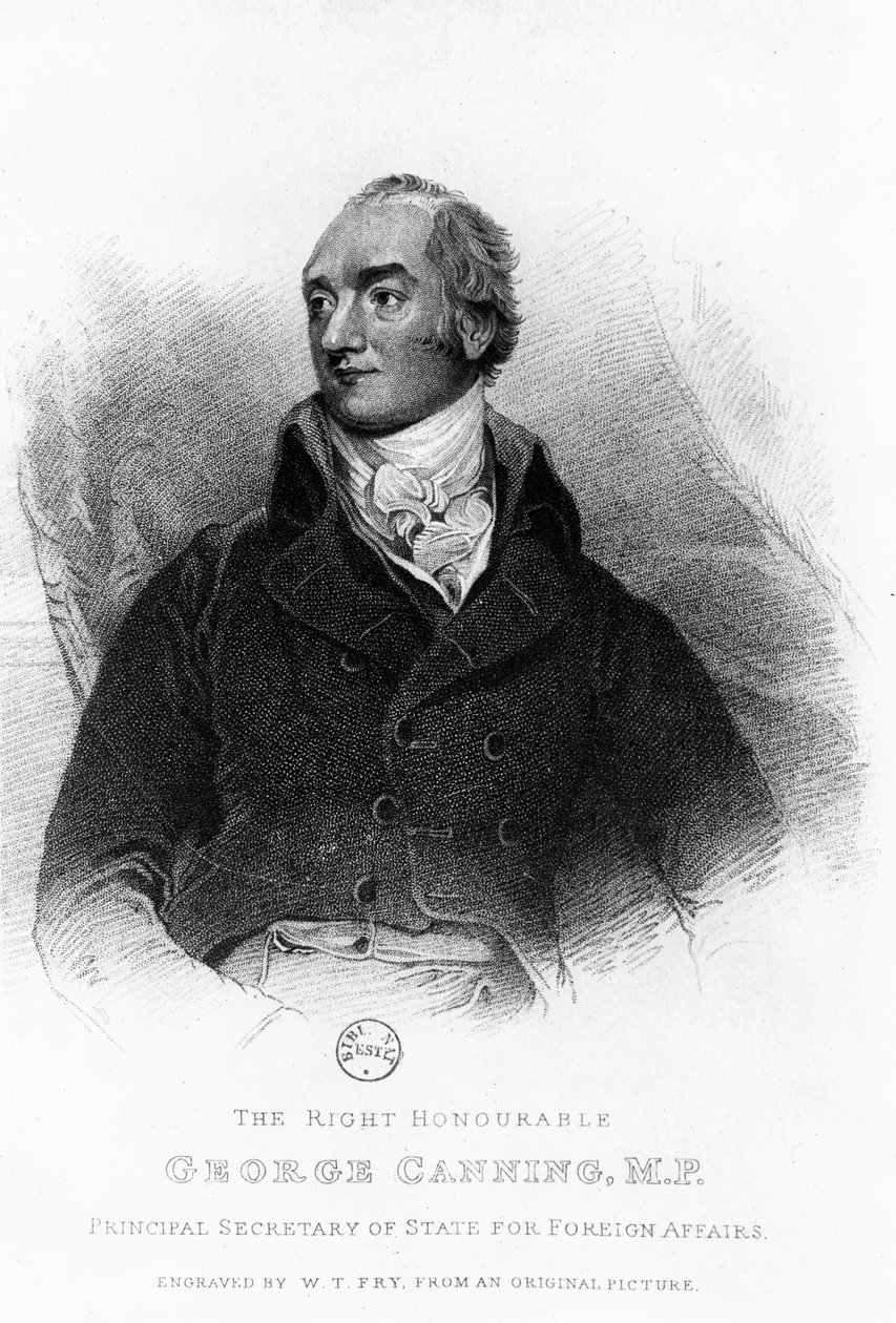 George Canning autorstwa William Thomas Fry