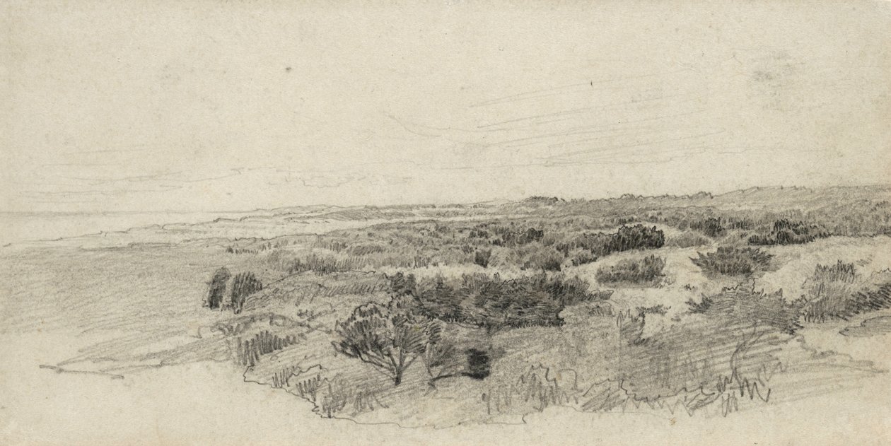 Krajobraz z drzewami autorstwa William Trost Richards