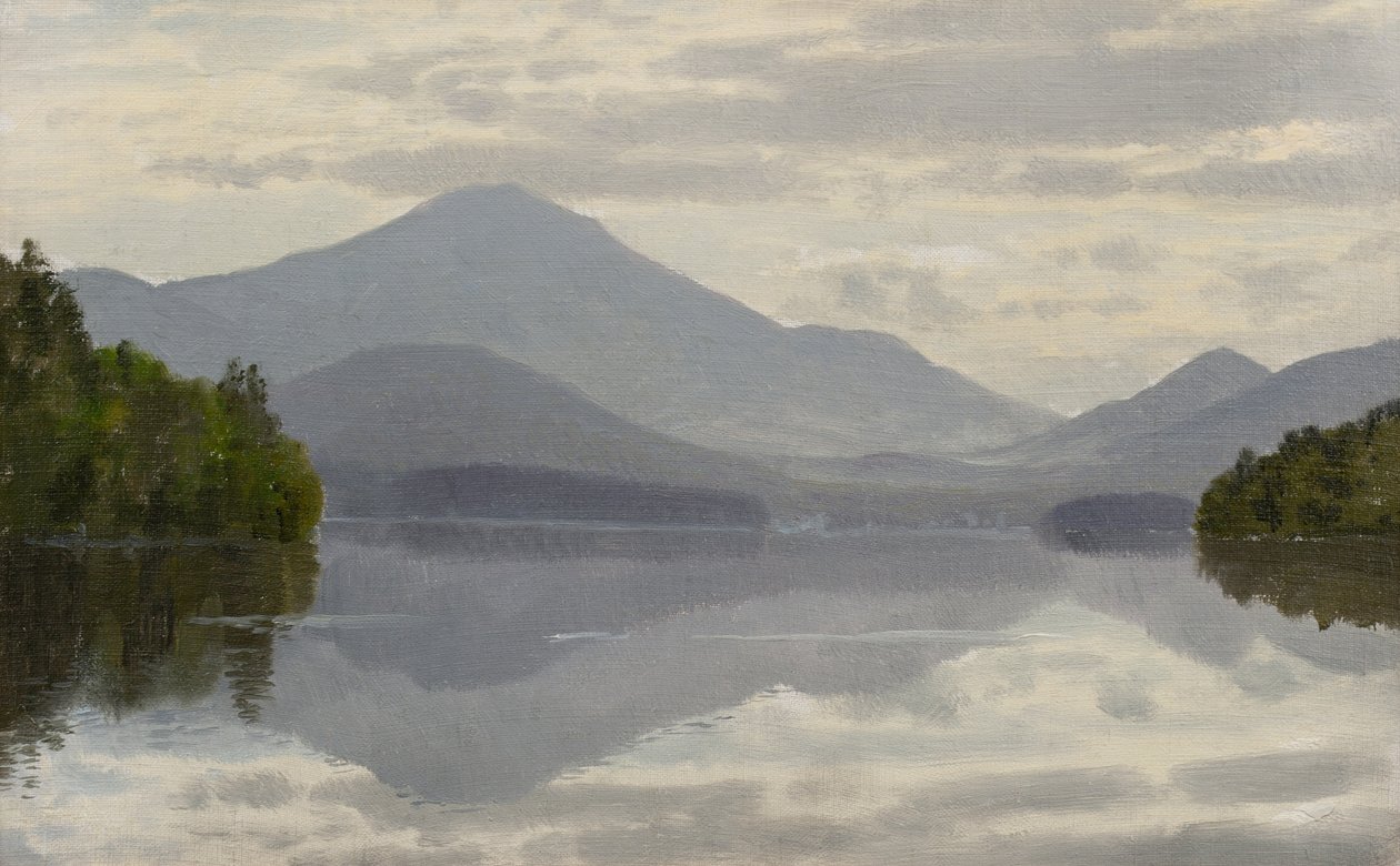 Góra Whiteface, Lake Placid, ok. 1877 r. autorstwa William Trost Richards