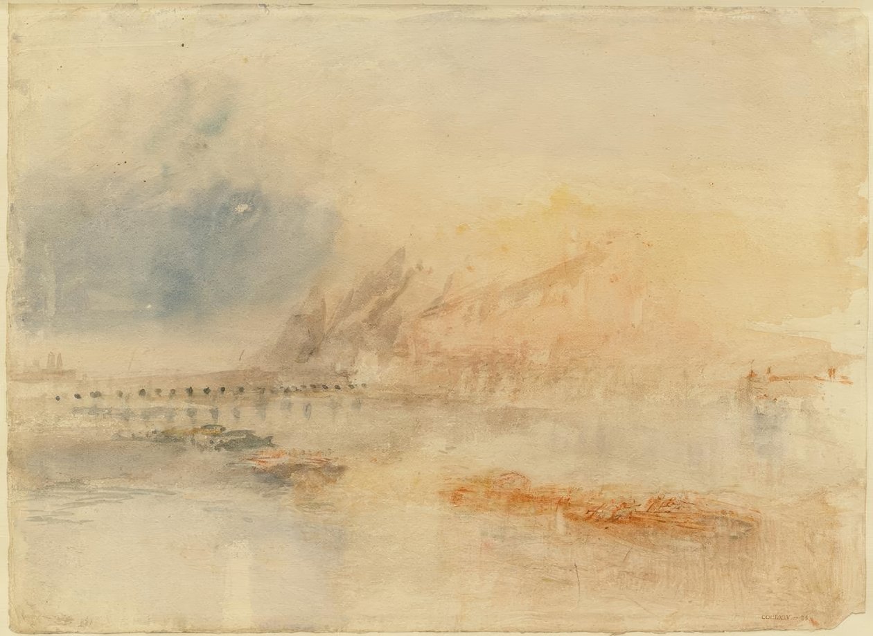 Ehrenbreitstein autorstwa Joseph Mallord William Turner