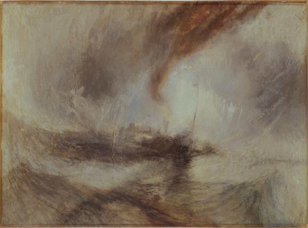 Burza śnieżna autorstwa Joseph Mallord William Turner