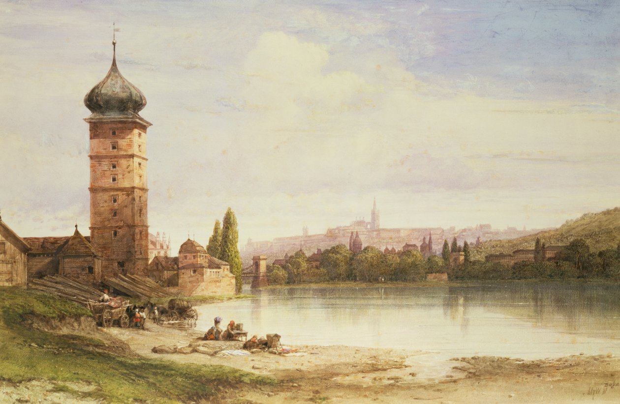 Praga, Czechosłowacja autorstwa William Wyld